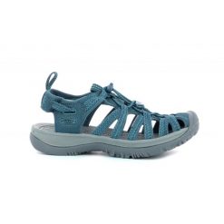 Buty do chodzenia damskie Keen Whisper. Brązowe buty trekkingowe Keen, z materiału, bez zapięcia. Za 595.00 zł.