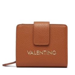 Portfel Valentino. Brązowe portfele Valentino, bez wzorów. Za 249.99 zł.