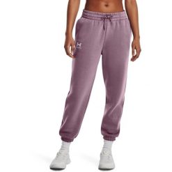 Spodnie Under Armour Essential Fleece Joggers, Kobiety. Fioletowe spodnie dresowe Nike, bez wzorów, z dresówki. Za 290.00 zł.