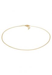 Elli Damski Choker łańcuszek wenecki Basic Blogger Trend srebro 925 Sterling Silver Naszyjniki 1 ct. Szare łańcuszki Elli, z materiału, srebrne. Za 293.99 zł.