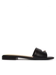 Guess Japonki FLJTBT ELE19 Czarny. Czarne japonki Guess, z aplikacjami, ze skóry. Za 499.99 zł.