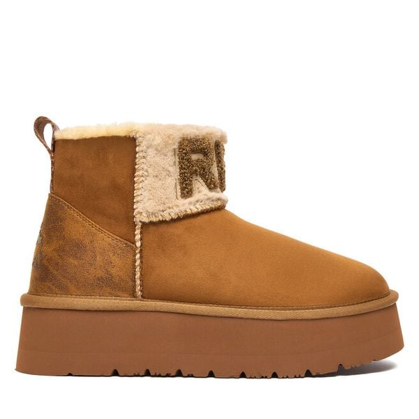 Śniegowce REPLAY. Brązowe śniegowce Replay, bez wzorów, bez zapięcia. Za 489.99 zł.