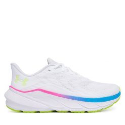 Buty do biegania Under Armour. Białe buty do biegania Under Armour, bez wzorów, bez zapięcia, do biegania. Za 399.99 zł.
