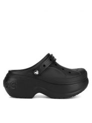 Crocs Klapki BELLA CLOG 210062-001 Czarny. Czarne klapki Crocs, bez wzorów, bez obcasa, bez zapięcia. Za 279.99 zł.
