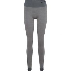 Damskie legginsy bezszwowe z wysokim stanem Hummel Mt Shine. Szare legginsy Hummel, bez wzorów, sportowe. Za 189.00 zł.