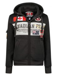 Canadian Peak Bluza "Fipeak" w kolorze czarnym rozmiar: M. Czarne bluzy Canadian Peak, m, z aplikacjami, bez ramiączek, bez kaptura. Za 113.99 zł.