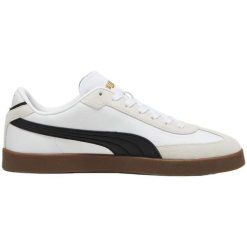 Buty damskie sportowe sneakersy Puma CLUB II ERA. Białe buty treningowe Puma, bez wzorów, z materiału, bez zapięcia, trekkingowe. Za 304.98 zł.