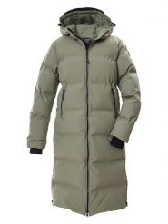Killtec Płaszcz zimowy w kolorze szarozielonym rozmiar: 40. Zielone płaszcze Killtec, na zimę, s, bez wzorów, z puchu, bez kaptura. Za 506.32 zł.