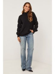 Soft Cashmere Sweter w kolorze czarnym rozmiar: 34/36. Czarne swetry Soft Cashmere, bez wzorów, prążkowane, klasyczne, bez ramiączek. Za 143.99 zł.