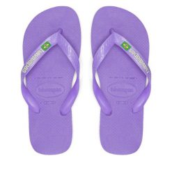 Japonki Havaianas. Fioletowe japonki Havaianas, bez wzorów. Za 79.99 zł.