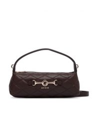 Guess Torebka Frances Mini HWQG22 41720 Brązowy. Brązowe torebki klasyczne Guess, z aplikacjami, ze skóry, bez dodatków. Za 494.99 zł.