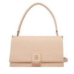 Torebka Tommy Hilfiger. Czerwone torebki klasyczne Tommy Hilfiger, bez wzorów, klasyczne, bez dodatków. Za 649.99 zł.