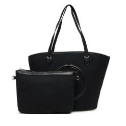 Torebka Valentino. Czarne torebki klasyczne Valentino, bez wzorów, klasyczne, bez dodatków. Za 269.99 zł.