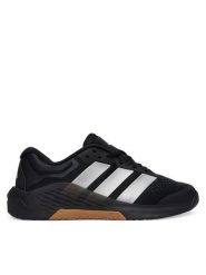 Adidas Buty na siłownię Dropset 4 JR4662 Czarny. Czarne buty treningowe adidas, bez wzorów, z materiału, bez zapięcia, na fitness i siłownię. Za 569.99 zł.