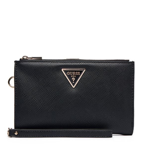 Portfel Guess. Czarne portfele Guess, z aplikacjami. Za 237.99 zł.