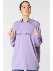 Super.natural Bluza "Feel Good" w kolorze lawendowym rozmiar: XL. Różowe bluzy z kapturem super.natural, xl, bez wzorów, z wełny, z kapturem. Za 304.99 zł.