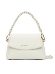 Hispanitas Torebka BV264536 Kremowy. Białe torebki klasyczne Hispanitas, bez wzorów, ze skóry, bez dodatków. Za 439.99 zł.