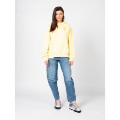 Bluza trekking damska Bakum. Żółte bluzy Fila, s, bez wzorów, z bawełny, bez kaptura, trekkingowe. Za 303.00 zł.