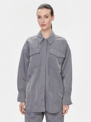 Samsøe Samsøe Koszula Gira F23400007 Szary Oversize. Szare koszule Samsøe & Samsøe, s, bez wzorów, z syntetyku, bez kołnierzyka, bez ramiączek. Za 459.99 zł.