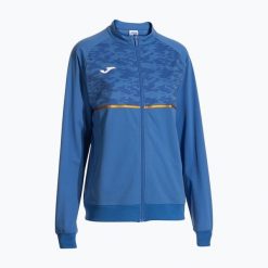 Bluza do biegania damska Joma Record III Full Zip. Niebieskie bluzy bez kaptura Joma, l, bez wzorów, bez kaptura, do biegania. Za 139.99 zł.