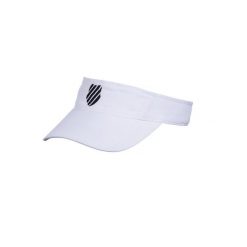 Czapka damska K-Swiss visor. Białe czapki z daszkiem K-SWISS, bez wzorów. Za 96.00 zł.