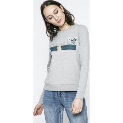 Noisy May - Bluza James. Szare bluzy marki Noisy May, z nadrukiem, z bawełny. W wyprzedaży za 59.90 zł.