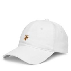 Czapka z daszkiem Tommy Hilfiger. Białe czapki z daszkiem Tommy Hilfiger, bez wzorów. Za 229.99 zł.