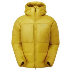 Damska kurtka z kapturem Montane Kamen Xt. Żółte kurtki Montane, na zimę, s, bez wzorów, z materiału, z kapturem. Za 2,128.90 zł.