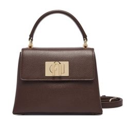 Torebka Furla. Brązowe torebki klasyczne Furla, bez wzorów, bez dodatków. Za 1,779.00 zł.
