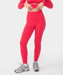 Legginsy bezszwowe dla kobiet na siłownię Carpatree Dopamine Buzz. Brązowe legginsy Carpatree, bez wzorów, z elastanu, sportowe. Za 159.99 zł.