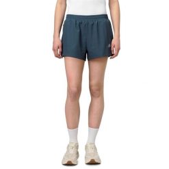 Szorty damskie Kappa Ifler Pro. Niebieskie szorty sportowe Kappa, bez wzorów, z materiału, na fitness i siłownię. Za 234.50 zł.