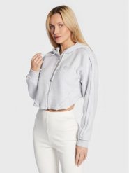 Adidas Bluza Loungewear HL9140 Szary Relaxed Fit. Szare bluzy adidas, bez wzorów, z bawełny, bez kaptura. Za 349.99 zł.