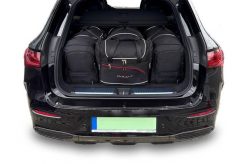 Torby Do Bagażnika Mercedes-Benz Eqe Suv Ev 2023+ 4Szt Kjust. Czarne torby podróżne KJUST, bez wzorów, z kauczuku. Za 1,338.00 zł.