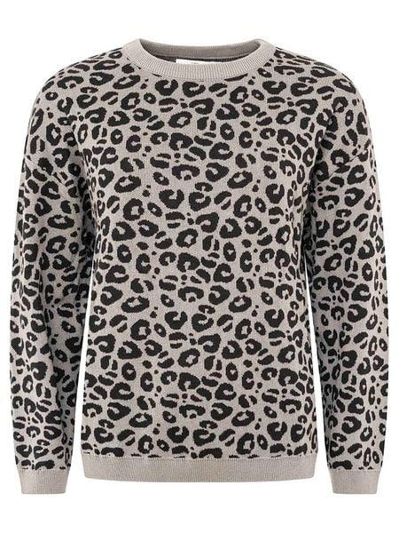 Zwillingsherz Sweter "Leo" w kolorze szarym rozmiar: L/XL. Szare swetry Zwillingsherz, l, bez wzorów, z bawełny, bez ramiączek. Za 219.08 zł.