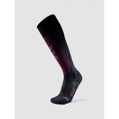 Ski One Biotech Socks. Czarne skarpetki sportowe Uyn, bez wzorów, narciarskie. Za 169.99 zł.