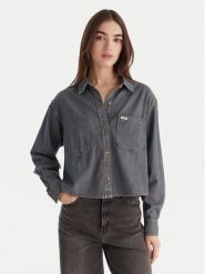 Guess Jeans Koszula jeansowa W5BH0D D5M8E Niebieski Relaxed Fit. Niebieskie koszule Guess Jeans, m, z aplikacjami, z bawełny, bez kołnierzyka, bez ramiączek. Za 349.99 zł.