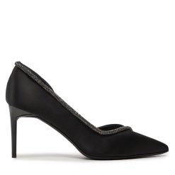 Szpilki Max Mara. Czarne szpilki Max Mara, bez wzorów, bez obcasa, na szpilce, bez zapięcia. Za 2,699.00 zł.