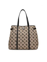 Guess Torba TWLP96 27024 Beżowy. Brązowe torby podróżne Guess, z aplikacjami, ze skóry. Za 439.99 zł.