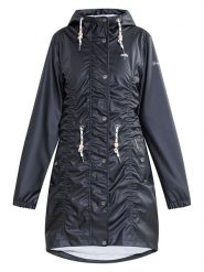 Schmuddelwedda Parka przeciwdeszczowa w kolorze czarnym rozmiar: XL. Czarne kurtki przeciwdeszczowe Schmuddelwedda, xl, bez wzorów, bez kaptura, outdoorowe. Za 202.98 zł.