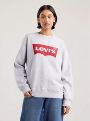 Levi's® Bluza Graphic Standard 186860012 Szary Loose Fit. Szare bluzy s, bez wzorów, z bawełny, bez kaptura. Za 209.99 zł.