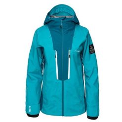 Kurtka przejściowa damska Elbrus Malaku Wo's - zielona, Rozmiar XXL. Zielone buty sportowe lifestyle ELBRUS, bez wzorów, z hardshellu, eleganckie, bez zapięcia. Za 552.99 zł.