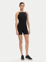 Adidas Top ALL SZN Rib JJ1224 Czarny Slim Fit. Czarne topy adidas, xs, bez wzorów, z bawełny, bez kołnierzyka, bez ramiączek. Za 89.99 zł.