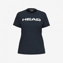 CLUB BASIC T-Shirt Women. Niebieskie t-shirty Head, l, bez wzorów, sportowe, bez kołnierzyka, bez ramiączek. W wyprzedaży za 59.50 zł.