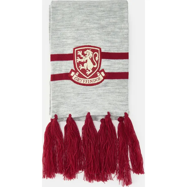 Szalik Harry Potter - Jasny szary. Szare szaliki i kominy Sinsay, bez wzorów. W wyprzedaży za 22.99 zł.