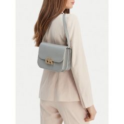 Torebka GINO ROSSI. Szare torebki klasyczne Gino Rossi, bez wzorów, klasyczne, bez dodatków. Za 279.99 zł.