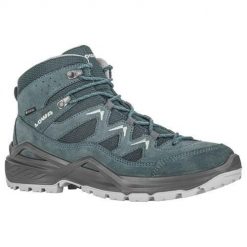 Buty trekkingowe damskie Lowa Sirkos Evo Mid Gtx. Szare buty trekkingowe Lowa, z materiału, bez zapięcia. Za 875.00 zł.