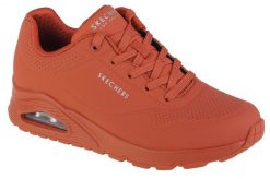 Buty do chodzenia damskie Skechers On Air. Brązowe buty treningowe Skechers, bez wzorów, z materiału, przed kostkę, bez zapięcia, trekkingowe. Za 289.99 zł.