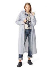 Ilse Jacobsen Płaszcz przeciwdeszczowy w kolorze błękitnym rozmiar: 42. Niebieskie kurtki przeciwdeszczowe Ilse Jacobsen, bez wzorów, bez kaptura, outdoorowe. Za 173.99 zł.