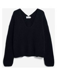 Armedangels Wełniany sweter "Tianaa" w kolorze czarnym rozmiar: S. Czarne swetry ARMEDANGELS, s, bez wzorów, z poliamidu, bez ramiączek. Za 217.53 zł.