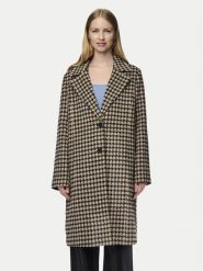 Pieces Płaszcz przejściowy Andrea 17150866 Brązowy Regular Fit. Brązowe płaszcze Pieces, m, bez wzorów, z syntetyku, bez kaptura. Za 239.99 zł.